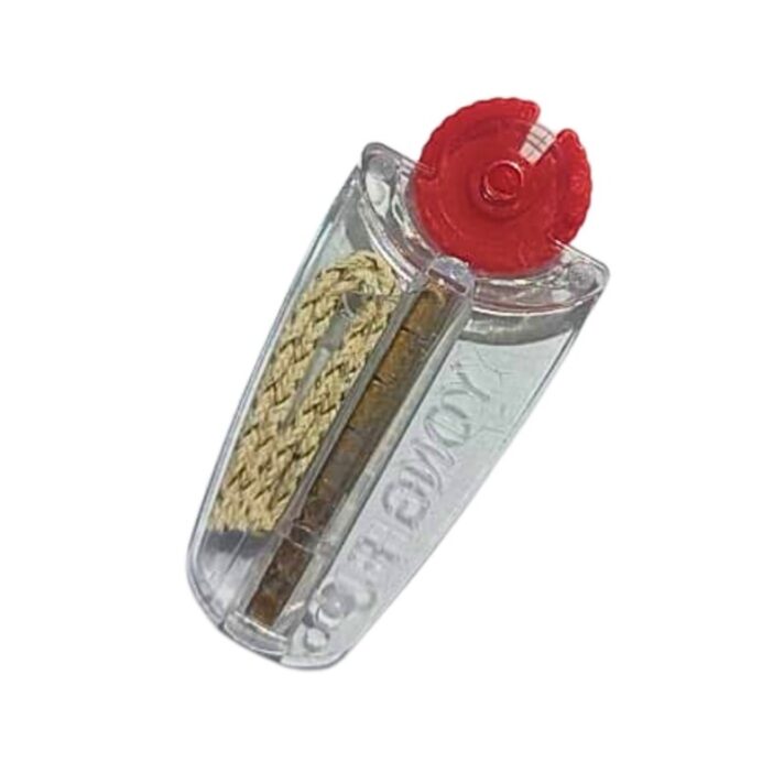 Refil Pedras e Pávio Isqueiro Zippo contendo 6 Pedras e 3 Pavio na Embalagem (unidade)