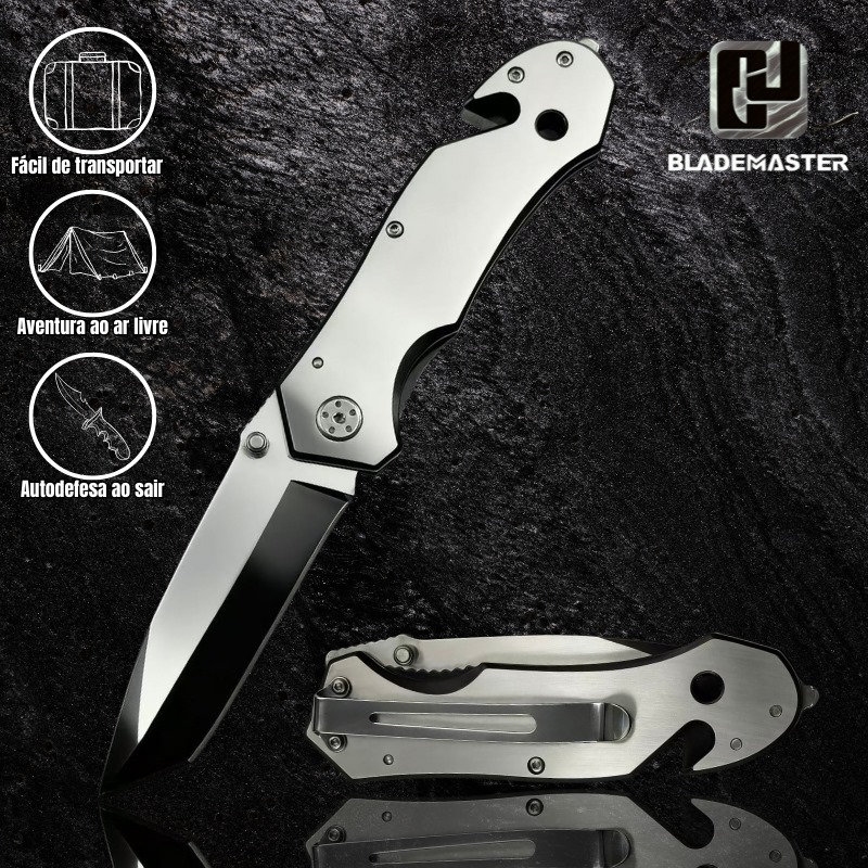 Canivete De Bolso Inox Tático Personalizado CJ-37