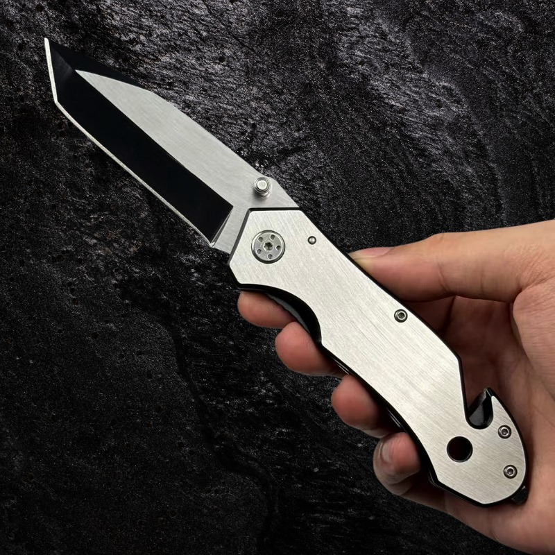 Canivete De Bolso Inox Tático Personalizado CJ-37 - Imagem 7