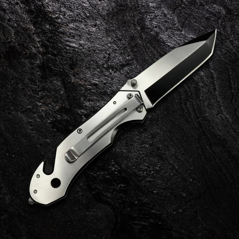 Canivete De Bolso Inox Tático Personalizado CJ-37 - Imagem 6