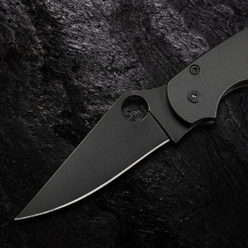 Canivete Spyderco 21cm Aço 9Cr18Mov - c/ Clip E Trava de Segurança CJ-70 - Imagem 3