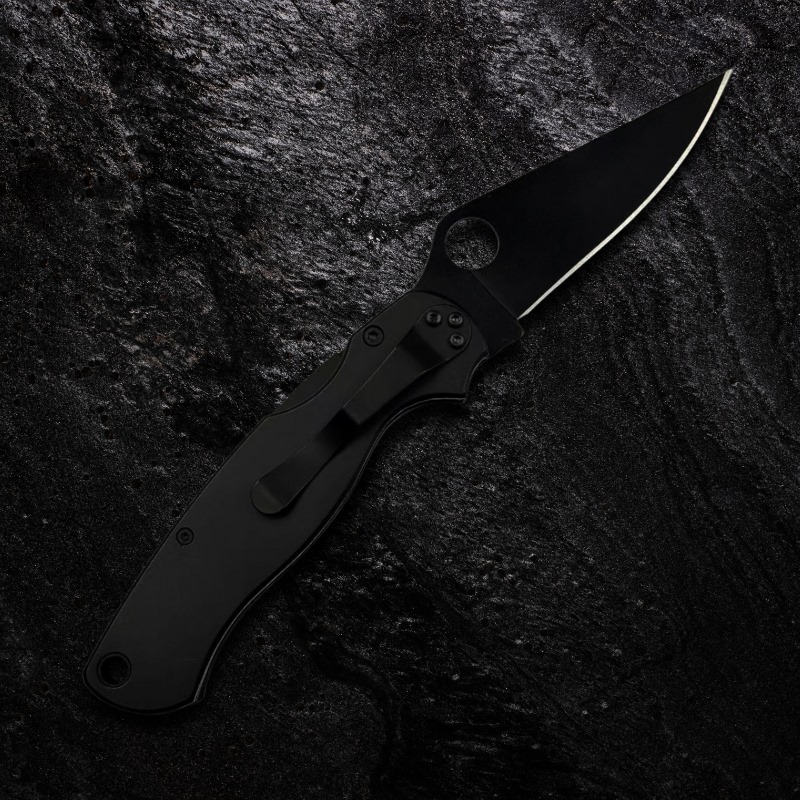 Canivete Spyderco 21cm Aço 9Cr18Mov - c/ Clip E Trava de Segurança CJ-70 - Imagem 5