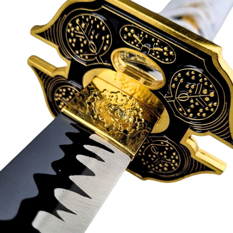 Katana Yamato De Vergil Dmc 5 Com Tsuba Dourada E Bainha KATANA-L - Imagem 3