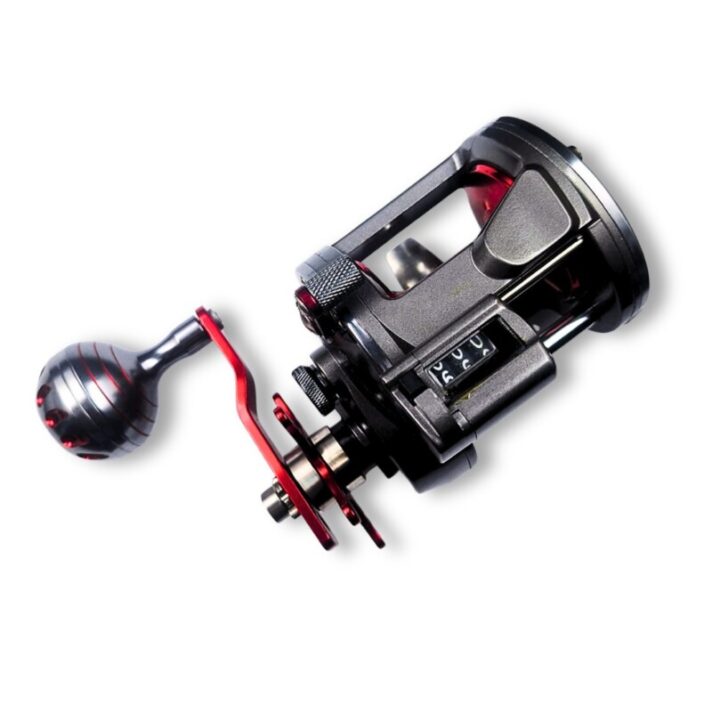 Carretilha de Pesca Manivela Direita c/Infinito Anti Reverso e Recolhimento 5.1:1 TAUDE STEL30Y