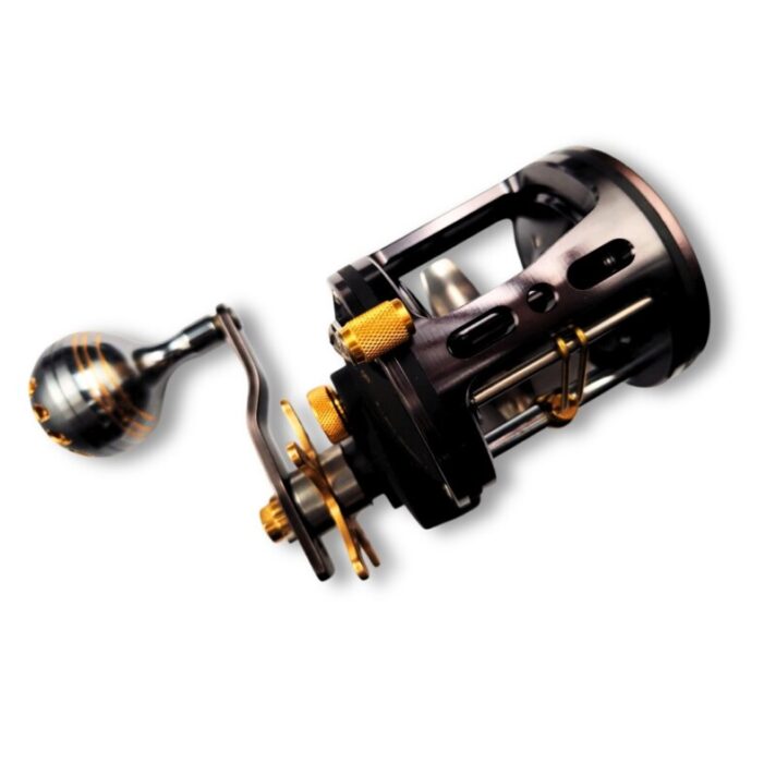 Carretilha de Pesca Manivela Direita c/Recolhimento 4.1:1 TAUE STF330Z