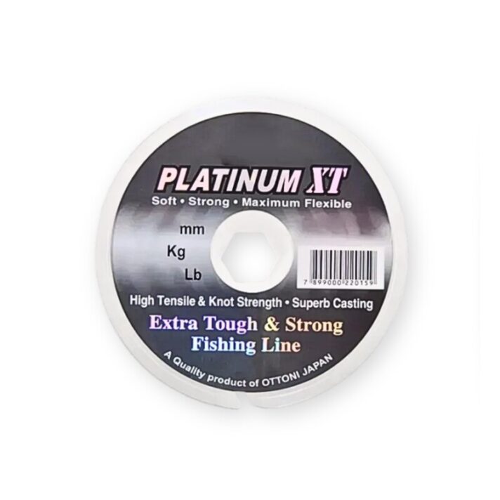 Linha de Pesca Cinza com 100M PLATINUM XT OTTONI WJ-28,0,55
