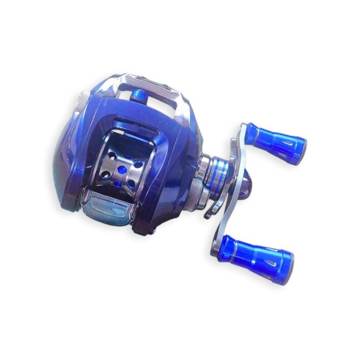 Carretilha Manivela Direita c/ infinito anti-reverso e bolsinha TAUE CRTL-4Y