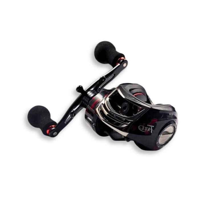 Carretilha de Pesca Manivela Esquerda c/Infinito Anti Reverso TAUE CRTL-6Z