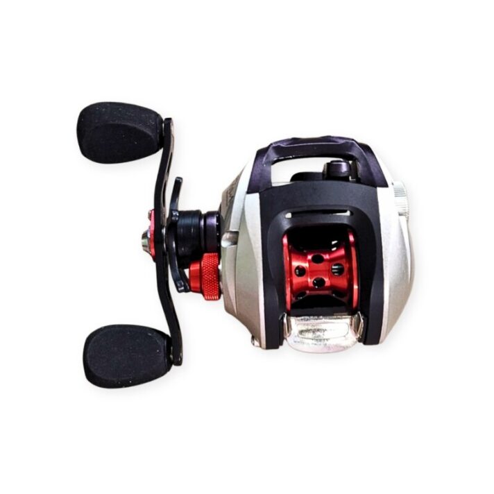 Carretilha De Pesca Manivela Esquerda c/Infinito Anti Reverso com bolsinha TAUE CRTL-3Z