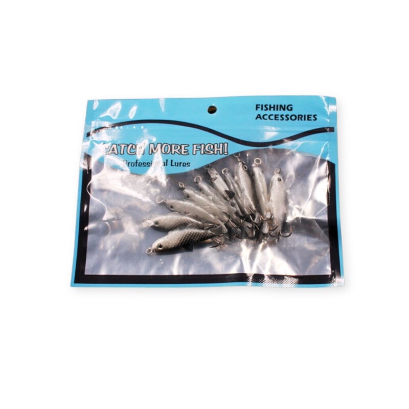 Isca Artificial Mini peixes com Brilho ALTO MAR WJ-49 - Imagem 2