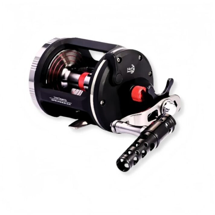 Carretilha de Pesca Manivela Direita c/14+1 Rolamentos e Recolhimento 4.2:1 REELSKING TA4000