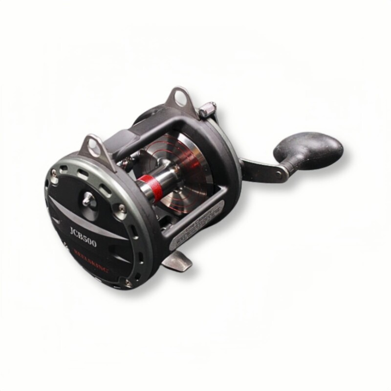 Carretilha de Pesca Manivela Direita c/12+1 Rolamentos com Recolhimento 5.2:1 REELSKING JCB500 - Imagem 2