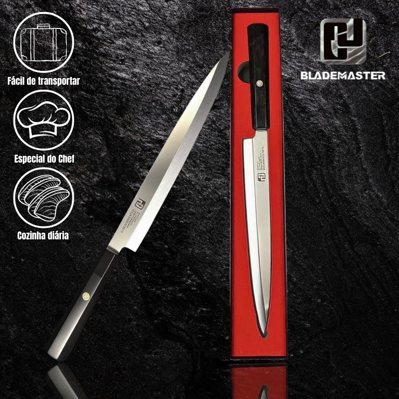 Faca Modelo do Chef 38cm Aço- X50CrMoV15 Profissional CJ-176