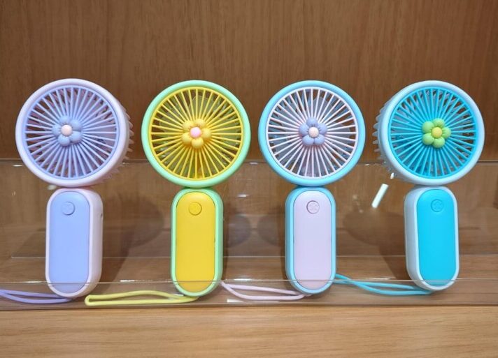 Mini Ventilador Portátil com Pulseira Silicone MINIFAN N°99009-2