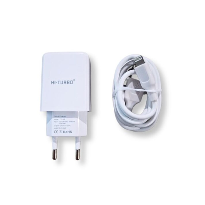 Carregador Rápido Tipo USB-C 2.6A TT-918-Lightning