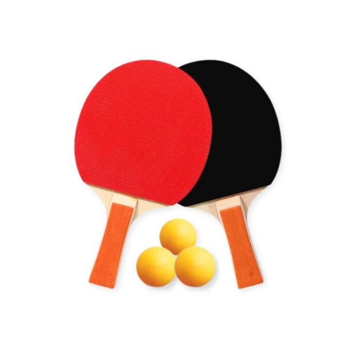 Kit 2 Peças Raquete de Ping Pong 143x250mm OÁSIS MARKET OIF-7001