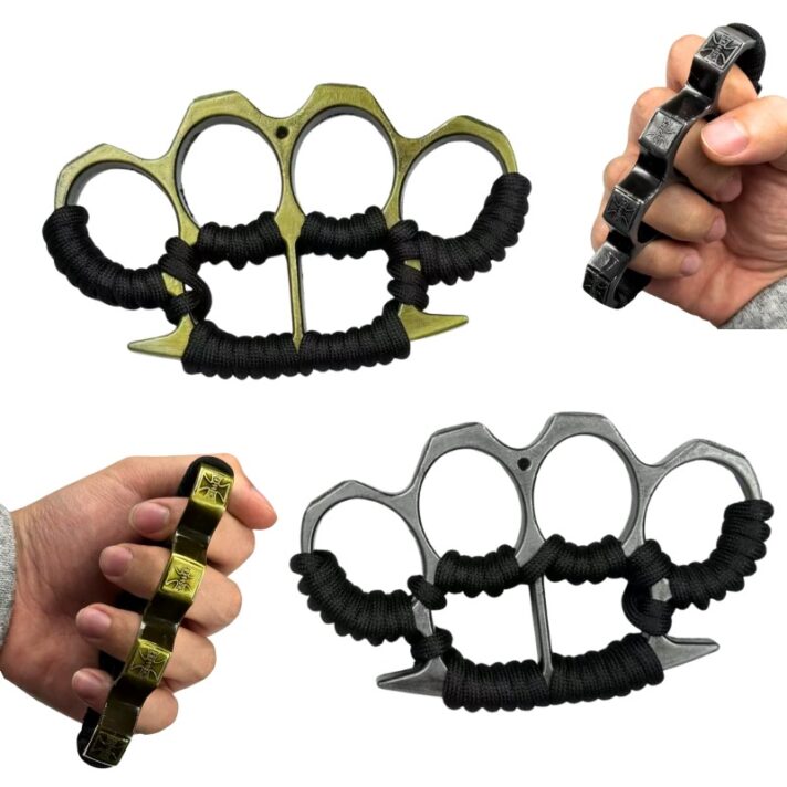 Soco Inglês Design Choppers Envelhecido Revestido com Corda Preta (unidade) SLK-QCC13