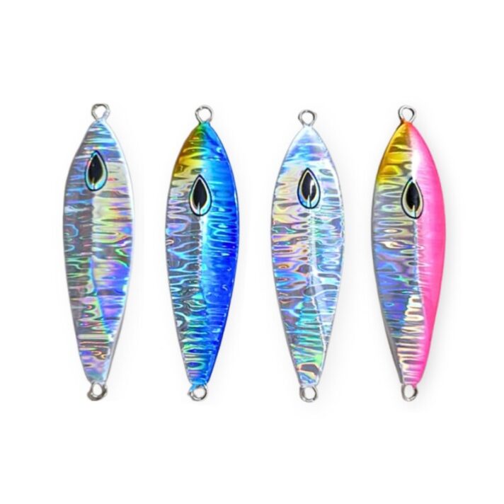 Isca de Pesca Alto Mar Refletiva c/ formato de peixe 1 olho (unidade) 40g TBYE-3-40