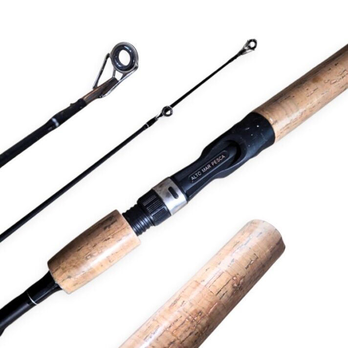 Vara Para Pesca Carretilha 2 Partes 5-3 (1.50M) 8-15LB – Mix Carbono ALTO MAR HY-CORKQB-1.5