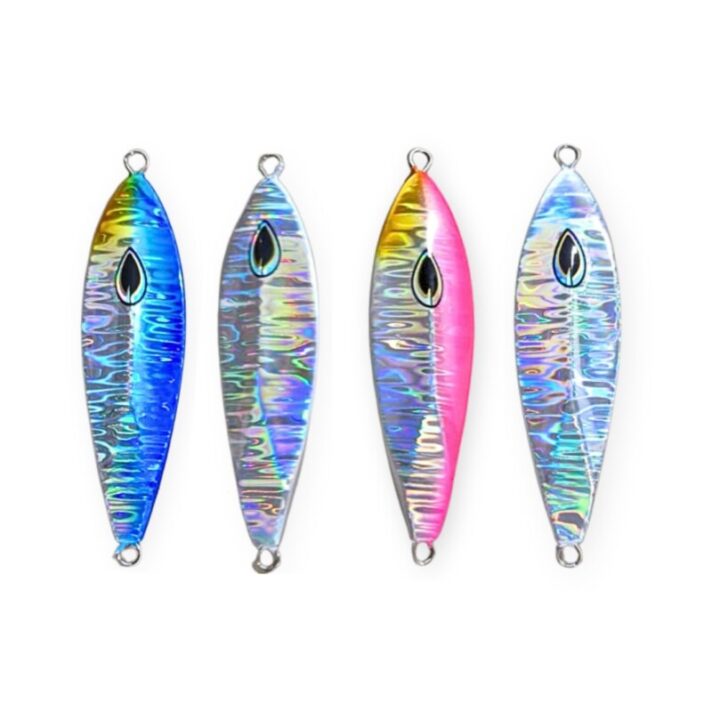 Isca de Pesca Alto Mar Refletiva c/ formato de peixe 1 olho (unidade) 60g TBYE-3-60