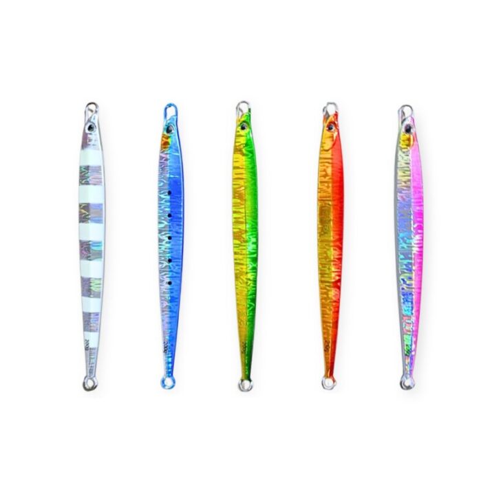 Isca de Pesca Cast Fun Refletiva c/ formato de peixe fino (unidade) 80g TBYE-5-80