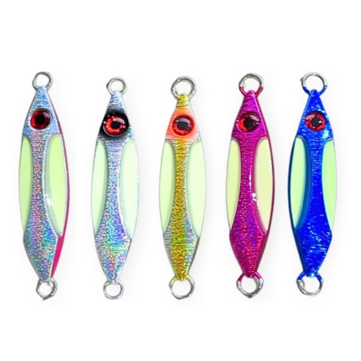 Isca de Pesca Alto Mar Refletiva c/ formato de peixe (unidade) 150g TBYE-14-150