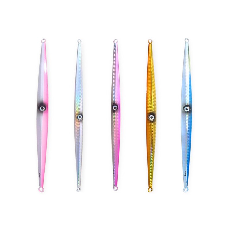 Isca de Pesca Jigging Refletiva c/ 1 olho (unidade) 100g TBYE-7-100