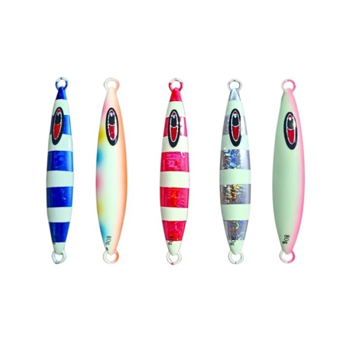 Isca de Pesca LEADJIGGING Refletiva (unidade) 80g TBYE-1-80