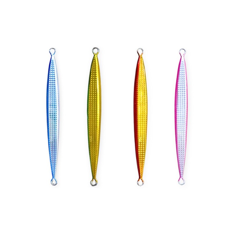 Isca de Pesca Cast Fun Refletiva c/ formato de peixe com bolinhas (unidade) 200g TBYE-6-200 - Imagem 2