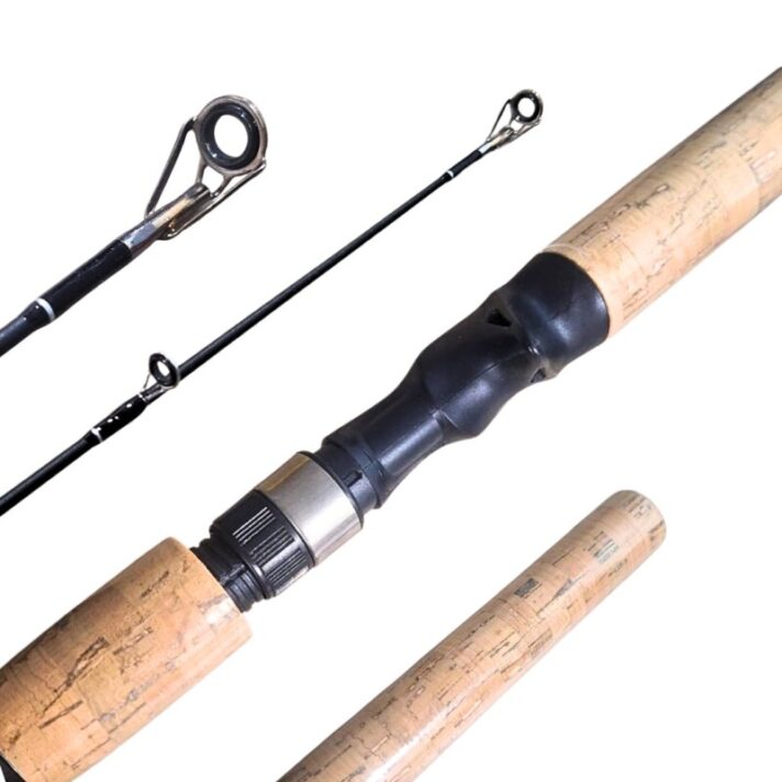 Vara Para Pesca Carretilha 2 Partes 5-3 (1.80M) 10-25LB 10-25g Mix Carbono ALTO MAR HY-1.8