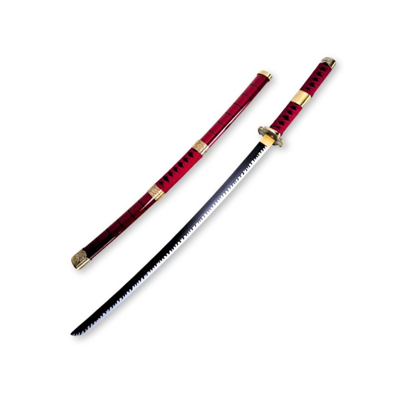 Katana Roronoa Zoro Sandai Kitetsu One Piece Espada Coleção KATANA