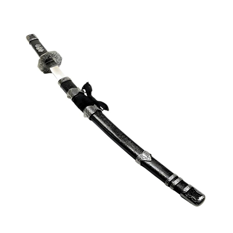Kit com Três Katanas Colecionáveis em Inox sem Fio com Suporte de Madeira SLK-H30 - Imagem 3