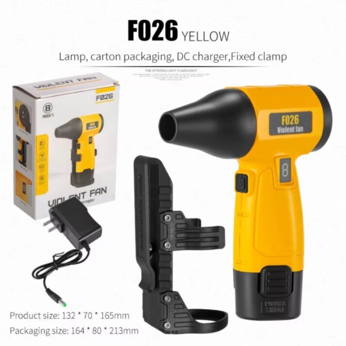 SOPRADOR TURBO JETFAN AR 12V RECARREGÁVEL 4292 / F026