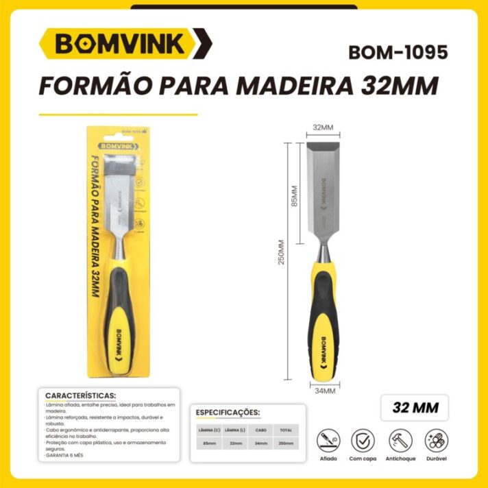 FORMÃO PARA MADEIRA 32MM BOMVINK BOM-1095