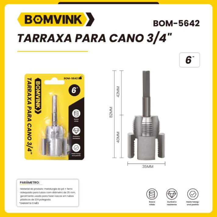 TARRAXA PARA CANO 3/4 BOMVINK BOM-5642
