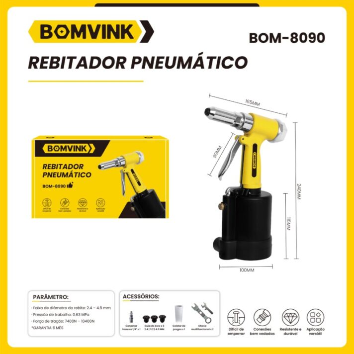 REBITADOR PNEUMÁTICO BOMVINK BOM-8090