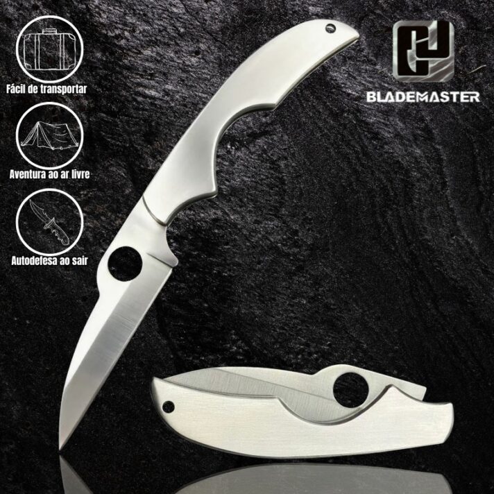 Canivete de Bolso manual em Aço Inox Linha Premium 888J