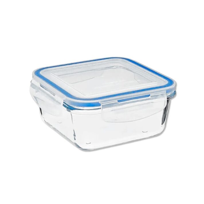 Pote Hermético de Vidro e Tampa de Plástico 380ml (unidade) 6443