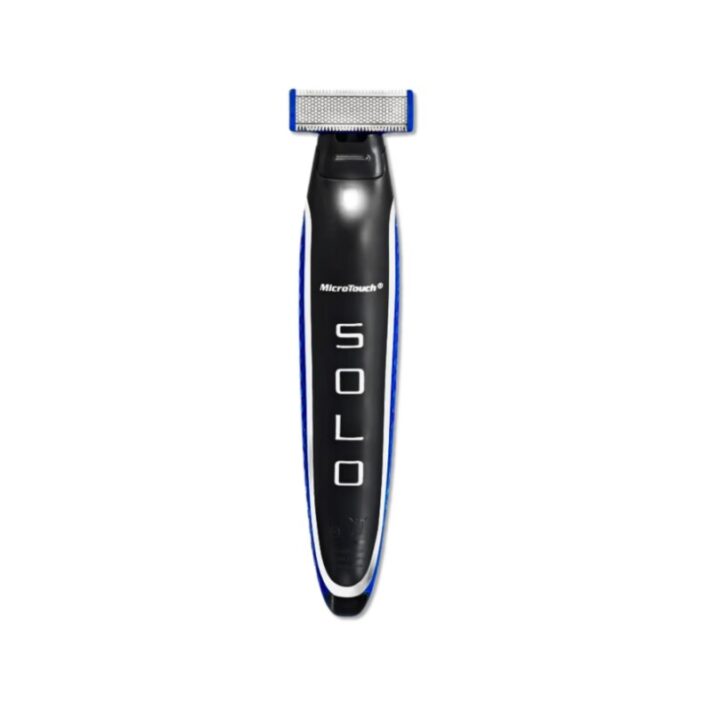 Barbeador Elétrico Lamina Dupla 3 Pentes de Aparação Luz Embutida Microtouch solo Q-2060