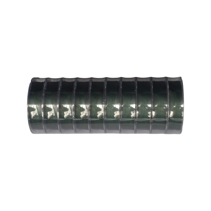 Linha de Pesca Vision X4 100m x 10 Dark Green 0.48mm 80lbs Alta Tecnologia e Desempenho Superior VISION X4 0.48 80LBS - Imagem 2
