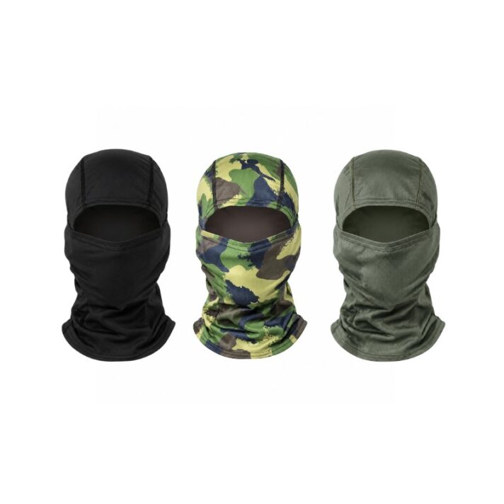 Mascará Balaclava Protetora Solar Tática 25x37cm 100% Poliéster Transferência Térmica e de Umidade Multifuncional OIF-A501